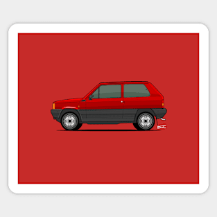 mk1 Fiat Panda side profile Sticker